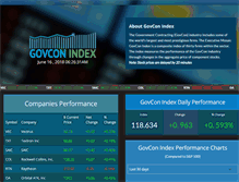 Tablet Screenshot of govconindex.com